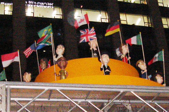 ‘2010세계등축제’세계의 국기들. ⓒ김민자